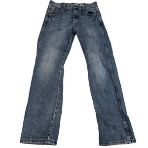 Wrangler Retro Jeans Men 30x32 Slim Straight Dark Wash Denim 88MWZDK Western